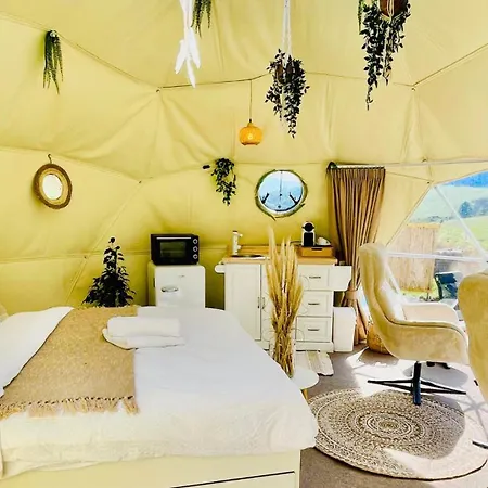 Hotel Glamping Hohe Wand - Zelt Mit Sternenfenster Und Whirlpool à Maiersdorf Extérieur photo