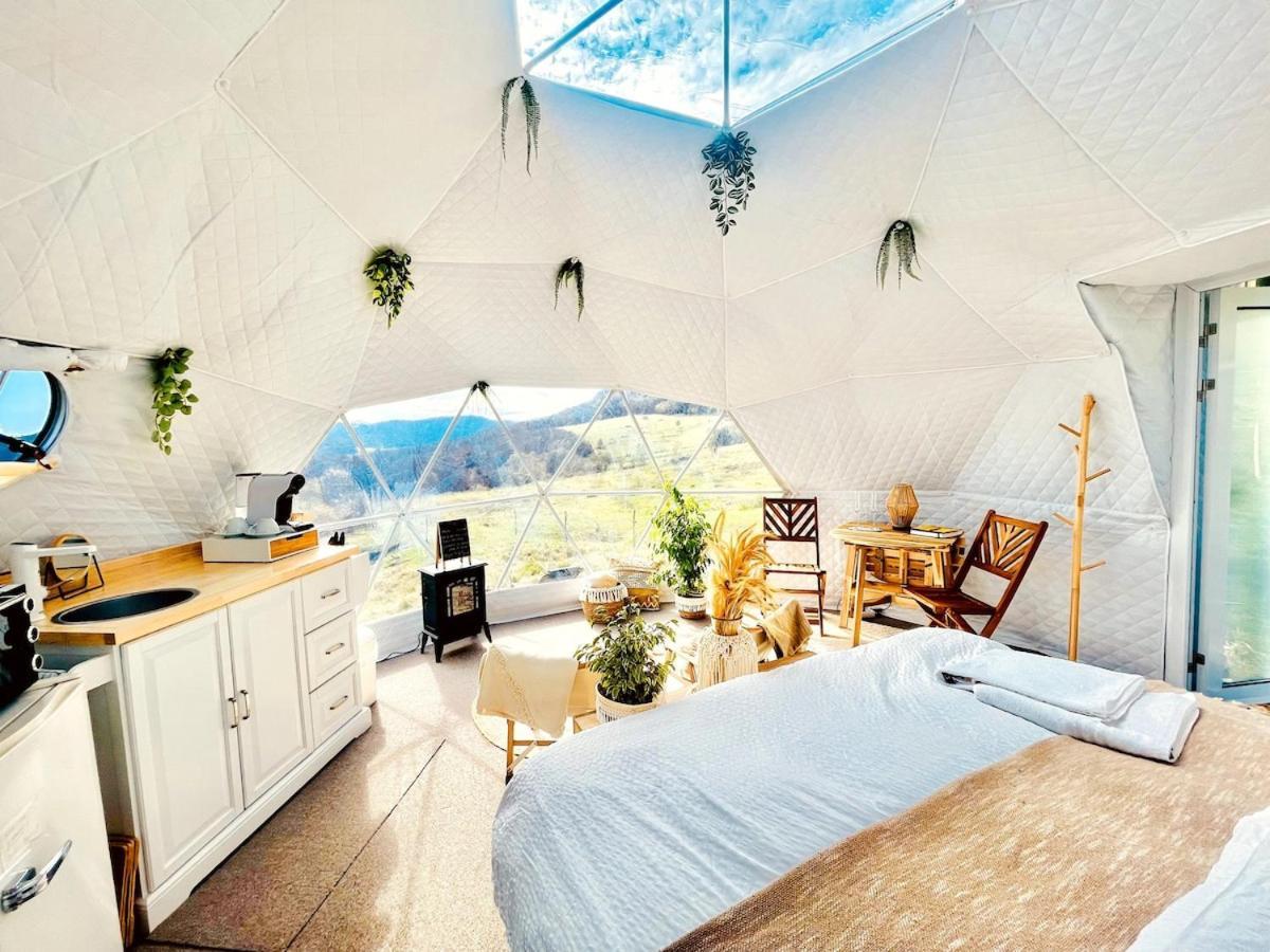 Campo de lujo Glamping Hohe Wand - Zelt Mit Sternenfenster Und Whirlpool
